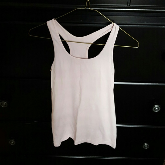 Light pink Lululemon Tank