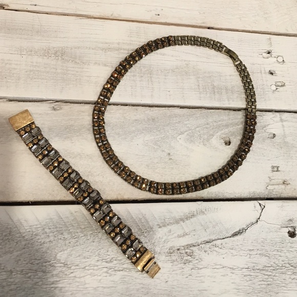 J.Crew crystal necklace