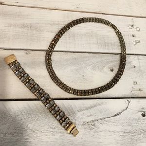 J.Crew crystal necklace