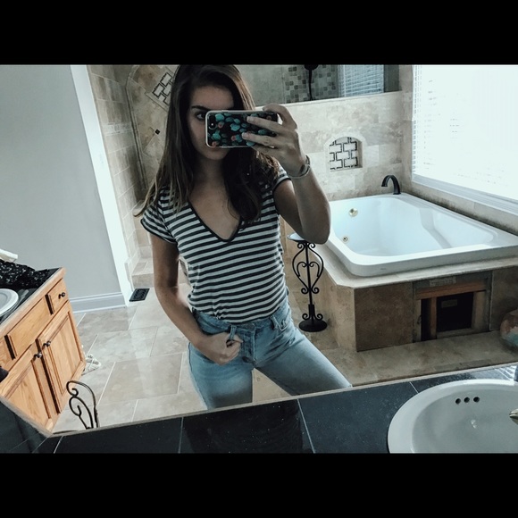 Free People striped top