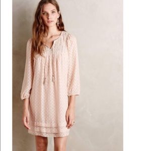 Anthropologie One September Anwen Peasant Dress