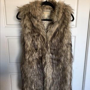 Michael Kor's faux fur vest