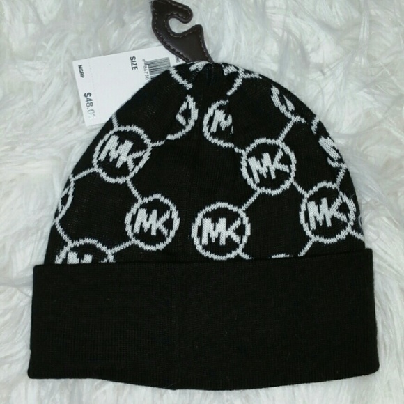 SOLD🎄🎁💯MICHAEL KORS SET BEANIE&GLOVES l - Picture 2 of 3