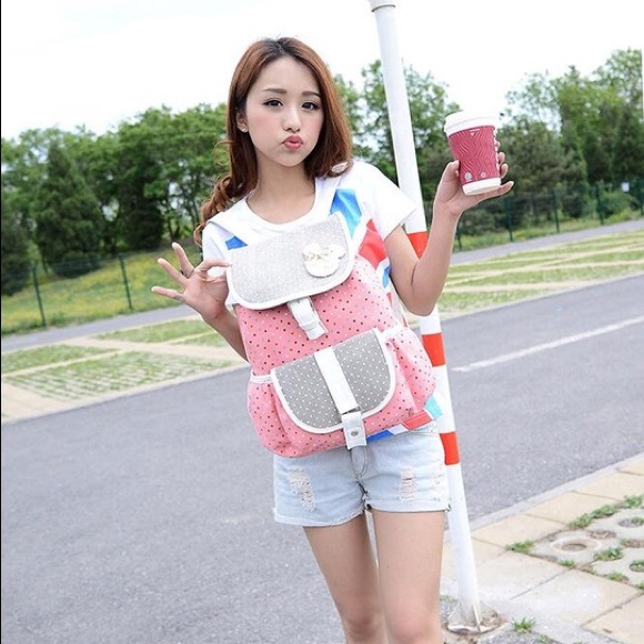 Minniee Polka dot Rucksack