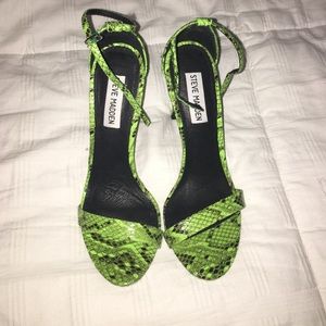 Steve Madden open toe heels
