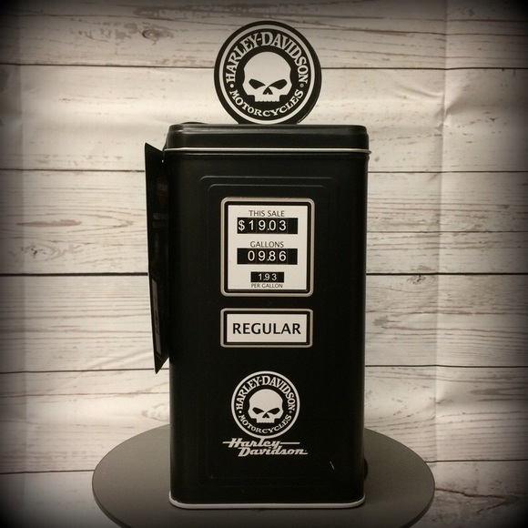 Harley-Davidson® Skull Bank Glass Set