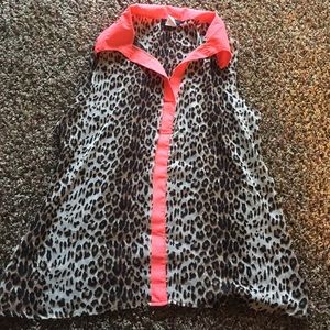 Cheetah print tank