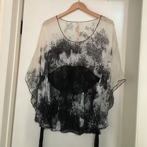 Bailey 44 100% Silk Blouse
