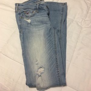 Hollister ripped jeans