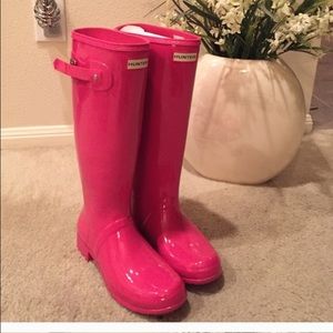 Hunter Boots Original Tour Glossy