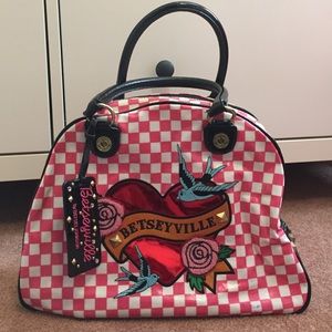 Betsey Johnson Bowling Bag