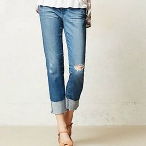 AG The Stevie Cuff- Slim Straight Cuffed. Size 30