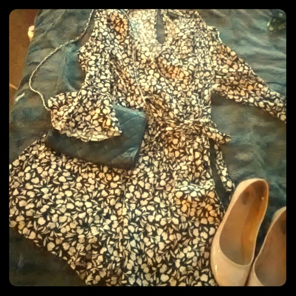 ADORABLE Flower print Romper