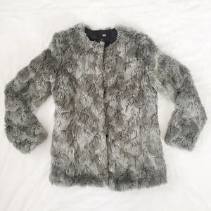 H&M Jackets & Coats - H&M Faux Fur Coat H&M Jackets & Coats - H&M Faux Fur Coat