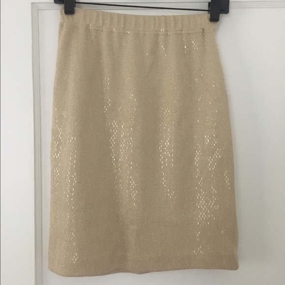 St. John knit shimmer skirt
