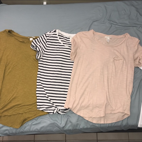 THREE! H&M basic tees