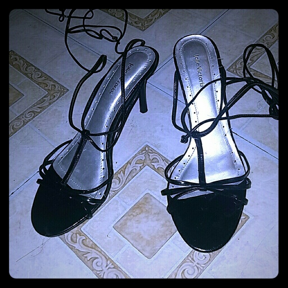 Lace up heels