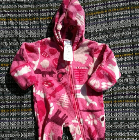 COLUMBIA baby girl warm suit