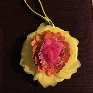 Original betsey Johnson flower wristlet