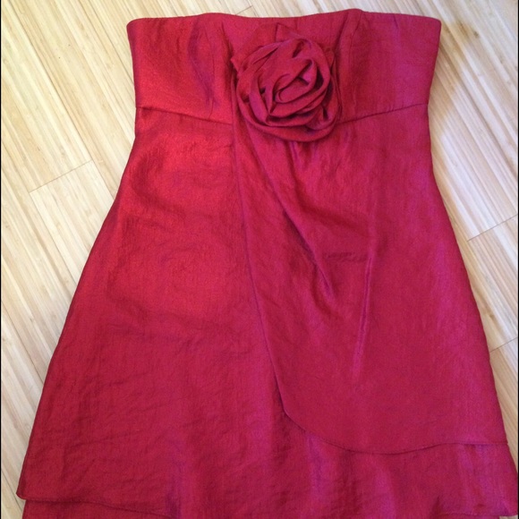 Strapless party dress