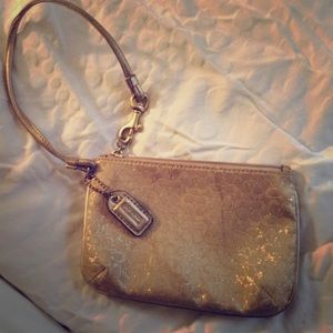 Authentic Coach wristlet