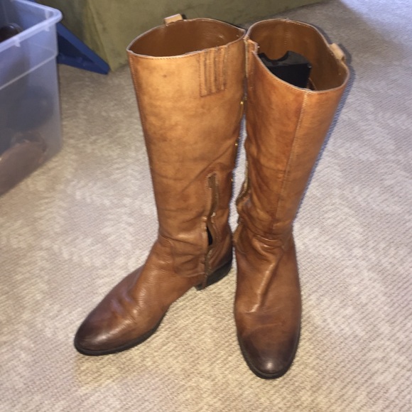 Brown Leather Boots