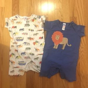 2 Baby Boden one piece outfits