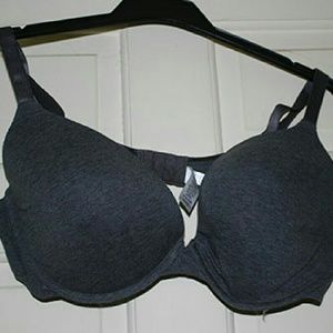 Heather Grey plus size bra