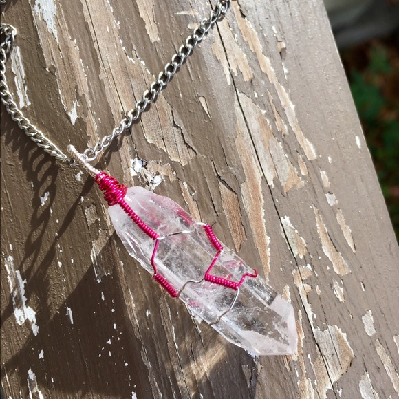 Clear Quartz Handmade Necklace