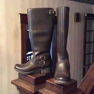 Vegan brown boots NWOT