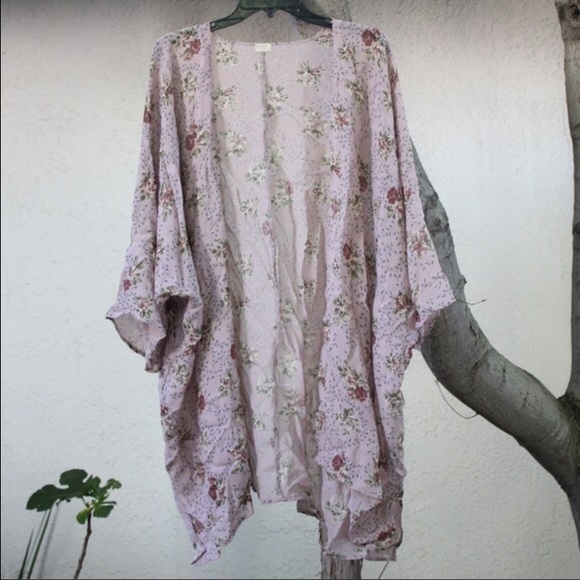 Brandy Melville Lilac Kimono