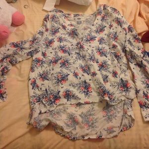 Long sleeve blouse