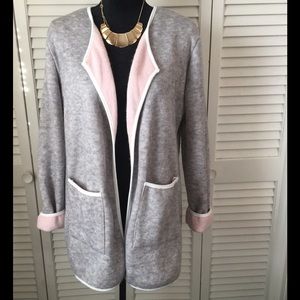 🎀Beautiful Pink & Gray Cardigan🎀 NWT