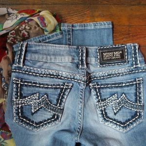 Miss Me Jeans 25x33 Sunny Skinny Womens Jeans