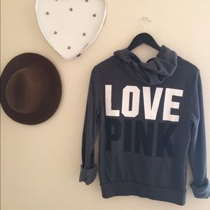 Pink Victoria secret hoodie