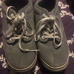 EUC Gray Vans.