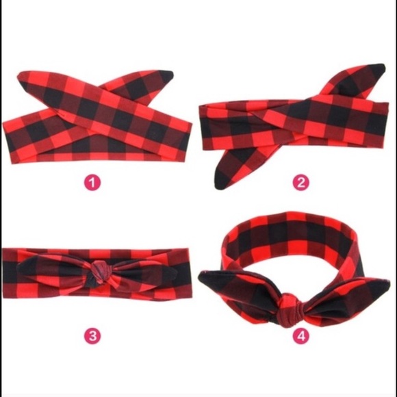 Mommy & Me Tie Headband Set - Picture 3 of 3