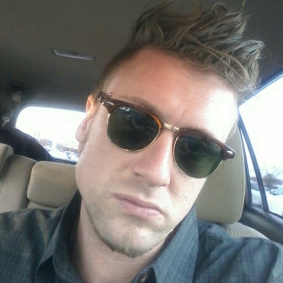 Ray Ban clubmaster vintage unisex bad a$$ glasses - Picture 1 of 2