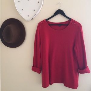 Gap red sweater