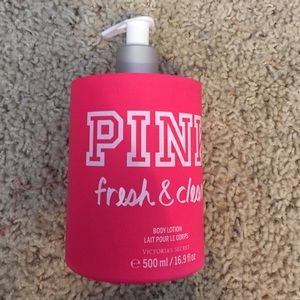 Pink lotion