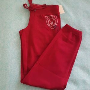 Aeropostale Pant - Burgundy