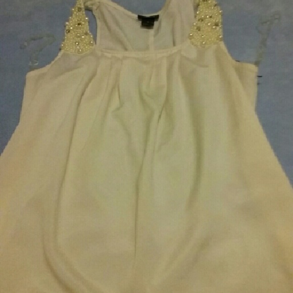Pearl detail blouse