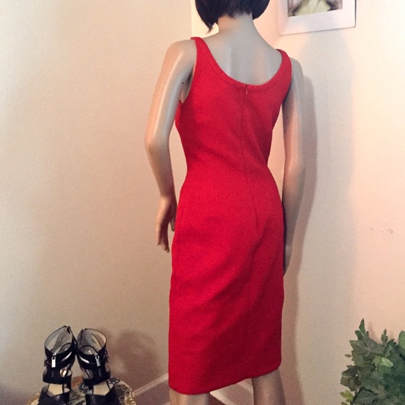 FENDI Textured Red Sheath, Sz 4 | NWT - Picture 5 of 8
