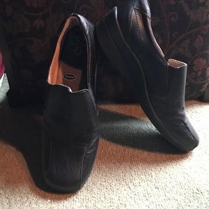Dr Scholl’s Leather Slip on Shoes - Size 9
