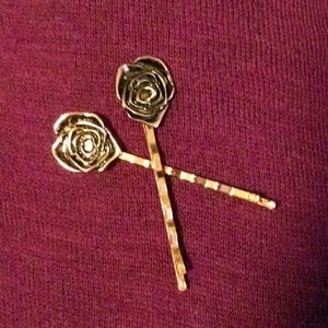 ❗Sale❗ Pair of copper rose bobbies