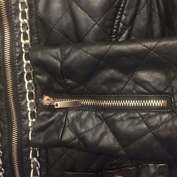 🚫SOLD🚫Leather Jacket - Picture 3 of 4