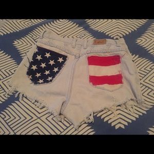 American Flag Cut-offs