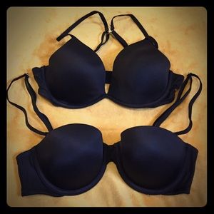 Victoria's Secret 34B Black Bras