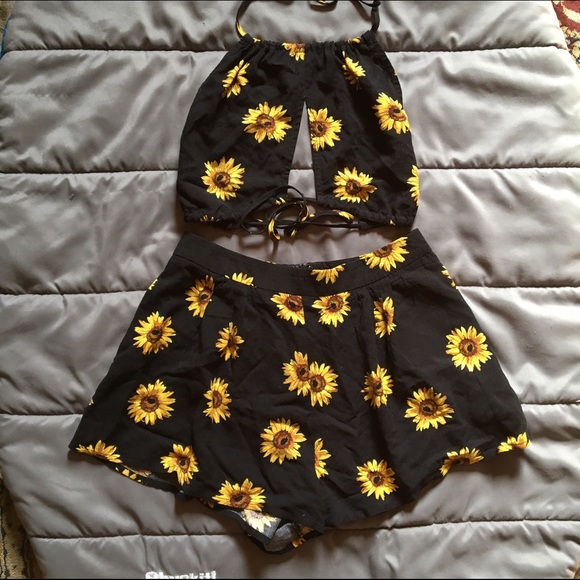 Sunflower Two Piece Set