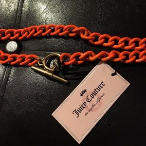 Juicy couture chain belt
